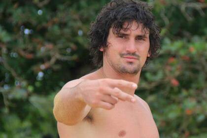 Lucas Maguire, de la segunda línea de CUBA, intentará cortar los avances de los buenos backs que tiene Newman.