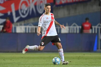 Lucas Martínez Quarta se recuperó de una lesión y pelea por un lugar entre los titulares de River para recibir a Libertad