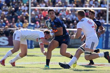 Lucas Mensa desaira a la marca; Argentina XV funcionó bien en todas las líneas.