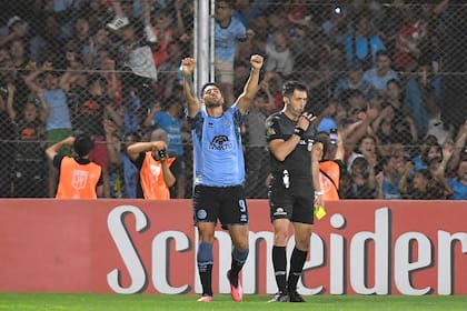 Lucas Passerini, uno de los goleadores de Belgrano