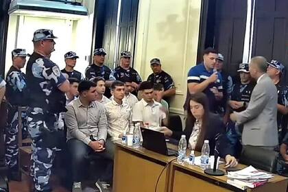 Lucas Pertossi y los otros acusados usaron sus últimas palabras para pedir perdón y sustentar así la estrategia de su abogado, Hugo Tomei