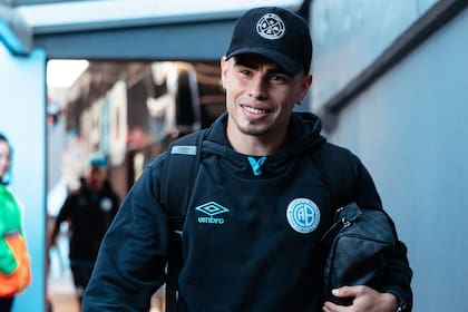 Lucas Zelarayán, siempre con una sonrisa