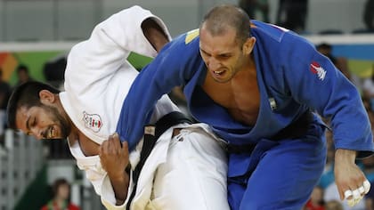 Lucenti, en un duelo controvertido con el libanés de origen brasileño Nacif Elias