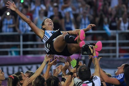 Luciana Aymar se retiró del hockey hace 10 años: en Mendoza y con el título de campeona