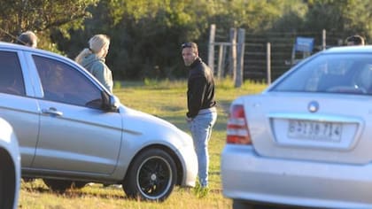 Lucho Romero, durante la búsqueda de su hijo