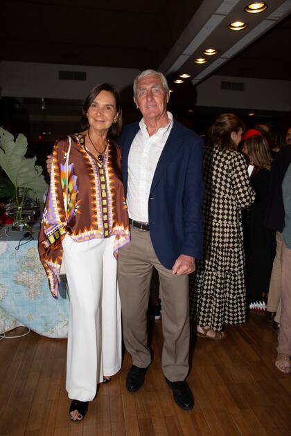 Lucia Anchorena y Eduardo Blaquier también acompañaron a la familia.