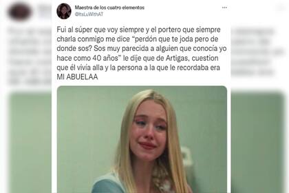 Lucia contó su experiencia en redes sociales (Captura Twitter)