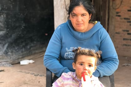 Lucia Cuella, mamá de Wilson, un nene con retraso madurativo de 9 años.