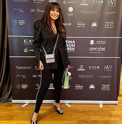 Lucía Miranda sigue dedicada a los desfiles, la conducción y los medios