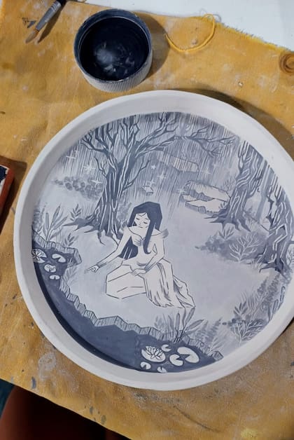 Lucía von Büren siempre expresó muchísimo interés por las artes manuales