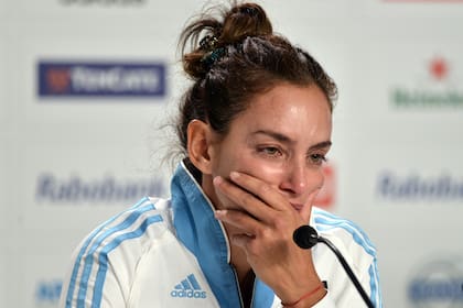 En La Haya 2014, Lucha Aymar jugó su último Mundial y por primera vez en su carrera, se lesionó