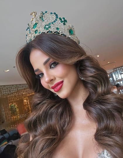 Luciana Fuster, de Perú, se convirtió en Miss Grand International en 2023 (Instagram/@lucianafusterg)