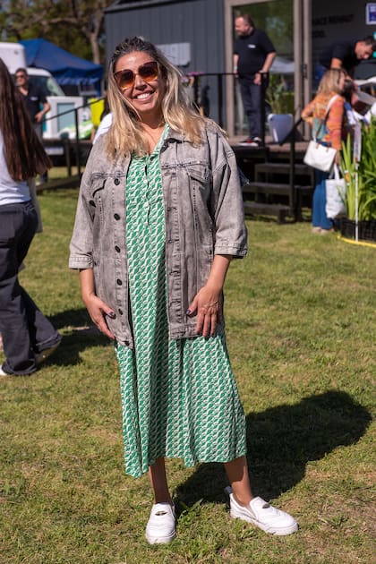 Luciana Orue, estudiante de paisajismo y muy curiosa.