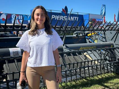 Luciana Piersanti, propietaria de la fábrica que lleva su apellido