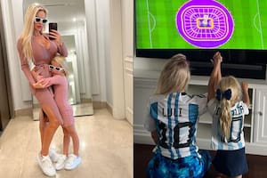 El apasionado grito de gol de Matilda, la hija de Luli Salazar, tras la victoria de Argentina