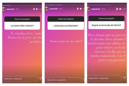 Luciana Salazar reveló detalles de su relación con Martín Redrado