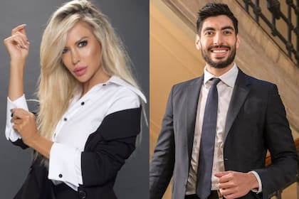 Luciana Salazar y Facundo Moyano, un affaire que encontró en Puerto Madero su escenario