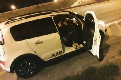 "Lucianito" en una Citroën Aircross