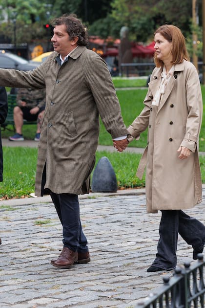 Luciano Abellone y su mujer, María Cornejo