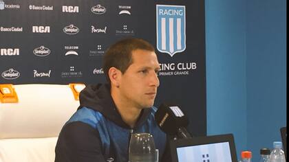 Luciano Aued fijó los objetivos de Racing
