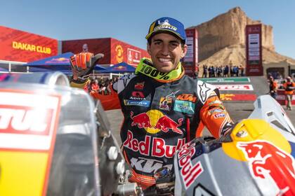 Luciano Benavidez, el argentino mejor posicionado en motos