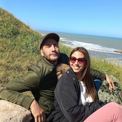 Luciano Cáceres y Belén Riva llevan tres años de relación