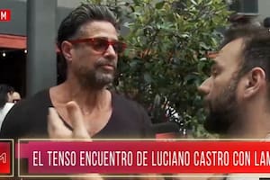 Así fue el momento en el que Luciano Castro incomodó a un periodista de LAM