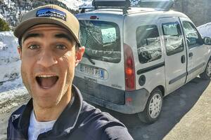 Luciano es argentino y viajó a Italia para reencontrarse con sus raíces.