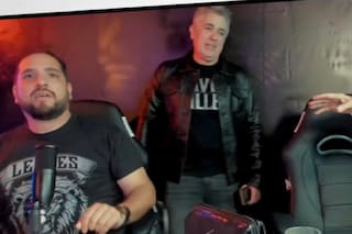 Un militante libertario agredió a Belliboni en un streaming y Guillermo Moreno se metió a separar