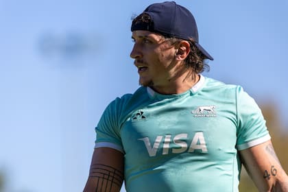 Luciano González Rizzoni durante el entrenamiento de los Pumas 7s en Casa Pumas el 21 de enero de 2026