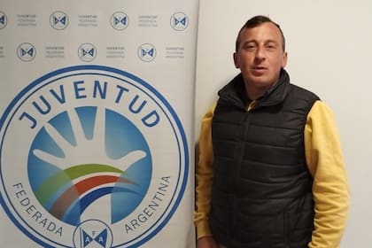 Luciano Miñola, secretario de Juventud de la Federación Agraria Argentina [FAA]