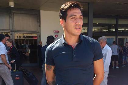 Fabián Monzón, en su vuelta a la Argentina