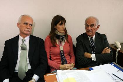 Lucila Frend y sus abogados
