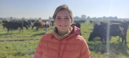 Lucila Lehmann, presidenta provincial del partido y primera candidata a diputada provincial