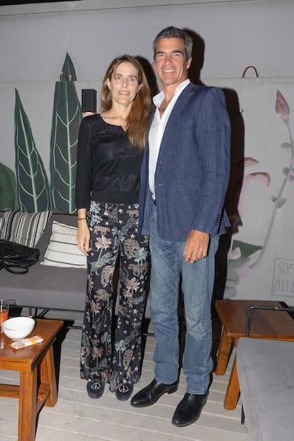 Lucila Vacca Vergara y su marido, el polista Hernán Agote, hermano de Ginette Reynal