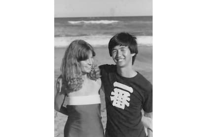 Lucila y Carlos, en Pinamar.