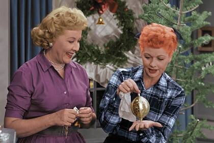 Lucille Ball en una escena de "I love Lucy"