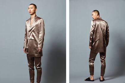 Hace ropa para hombres, pero asegura que la diferencia de géneros va a desaparecer