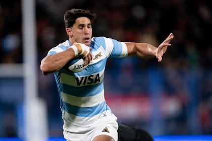 Lucio Cinti viene de dos grandes actuaciones ante los All Blacks