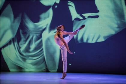 Lucio Vidal, en la obra inspirada en el atentado de Atocha