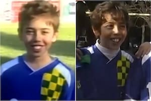 Salió a la luz un registro inédito de Luck Ra de cuando jugaba al fútbol en una liga amateur cordobesa