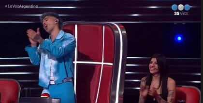 Luck Ra y Cazzu en La Voz Argentina