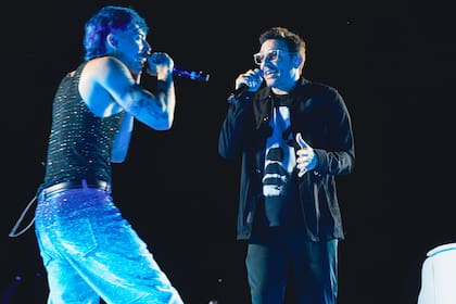 Luck Ra y Emiliano Brancciari, cantante de NTVG