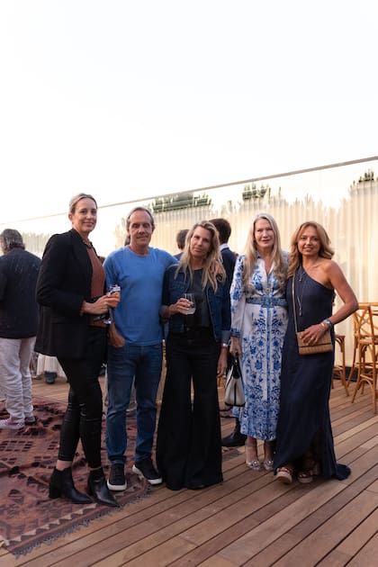 Lucrecia Cornejo, Diego Mejuto, Carolina Aubert, Ana Rusconi y Pamela Marcuzzi.