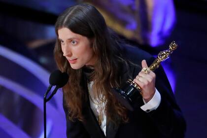 Ludwig Goransson acepta el Oscar de Mejor Banda Sonora, por "Pantera Negra"