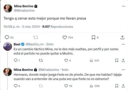 Luego de la caída en la Champions: la mujer de Valverde, enojada, se quejó porque el jugador de Real Madrid fue sustituido