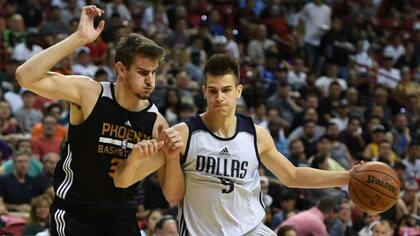 Luego de la Summer League desafectaron a Brussino en los Mavs