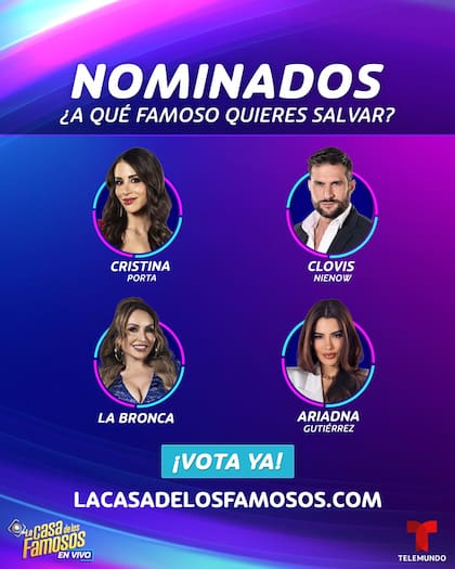 Luego de que La Bronca salvara a Aleska, así quedó conformada la nueva placa en La casa de los famosos