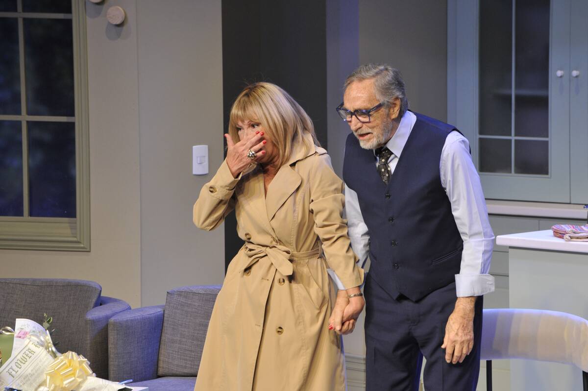Luis Brandoni voltou ao teatro com Solita Silveira e emocionou a todos Luis Brandoni voltou ao teatro com Solita Silveira e emocionou a todos