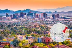 Luego de una racha de 159 días sin lluvias, se esperan meses secos y cálidos en Phoenix, Arizona